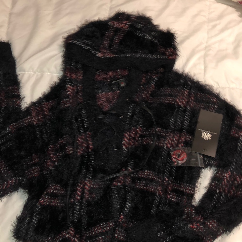 Rock and Republic hooded sweater